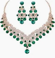Crystal Diamonds Necklace